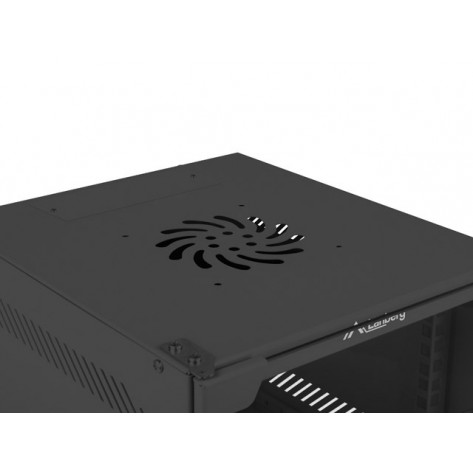 Комуникационен шкаф Lanberg rack cabinet 10” wall-mount 9U  - WF10-2309-10B