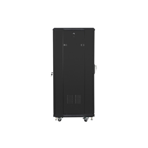 Комуникационен шкаф Lanberg rack cabinet 19" free-standing 27U  - FF01-6627-12B