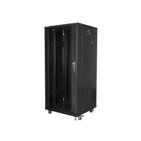 Комуникационен шкаф Lanberg rack cabinet 19" free-standing 27U  - FF01-6627-12B