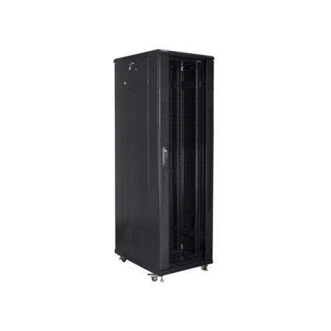 Комуникационен шкаф Lanberg rack cabinet 19" free-standing 42U  - FF01-6042-12B
