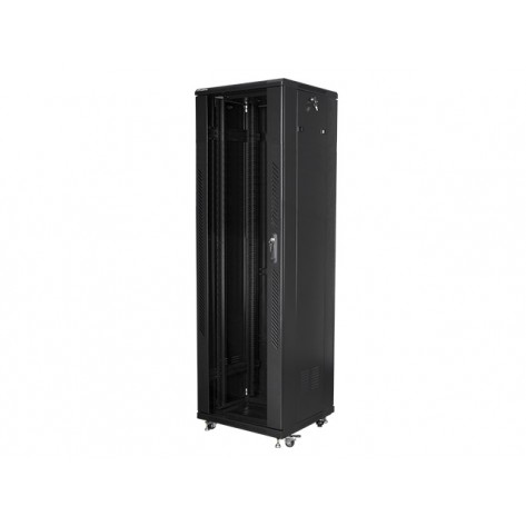 Комуникационен шкаф Lanberg rack cabinet 19" free-standing 42U  - FF01-6642-12B