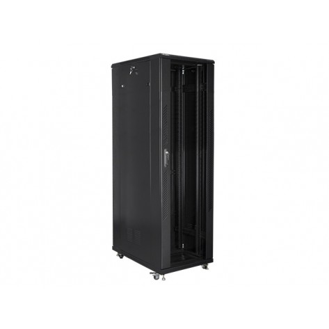 Комуникационен шкаф Lanberg rack cabinet 19" free-standing 42U  - FF01-8042-12B
