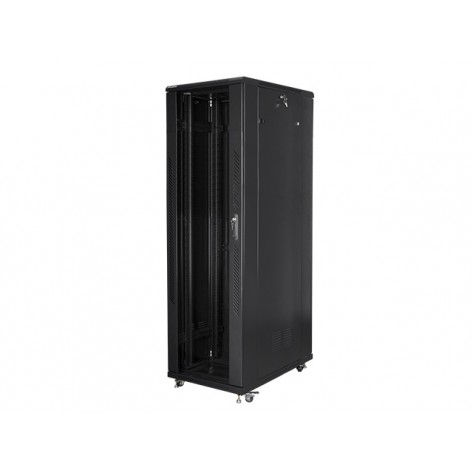 Комуникационен шкаф Lanberg rack cabinet 19" free-standing 42U  - FF01-8042-12B