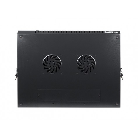 Комуникационен шкаф Lanberg rack cabinet 19'' wall-mount 12U  - WF01-6412-10B