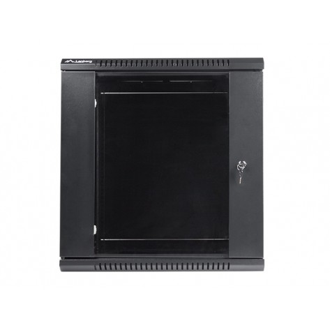 Комуникационен шкаф Lanberg rack cabinet 19'' wall-mount 12U  - WF01-6412-10B