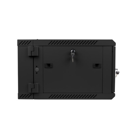 Комуникационен шкаф Lanberg rack cabinet 19” double-section wall-mount 6U  - WF02-6606-10B