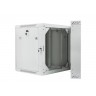 Комуникационен шкаф Lanberg rack cabinet 19” double-section wall-mount 12U  - WF02-6612-10S