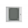 Комуникационен шкаф Lanberg rack cabinet 19” double-section wall-mount 12U  - WF02-6612-10S