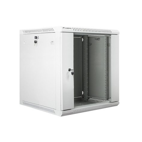 Комуникационен шкаф Lanberg rack cabinet 19” wall-mount 12U  - WF01-6612-10S