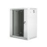 Комуникационен шкаф Lanberg rack cabinet 19” wall-mount 15U  - WF01-6415-10S