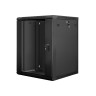Комуникационен шкаф Lanberg rack cabinet 19” wall-mount 15U  - WF01-6615-10B