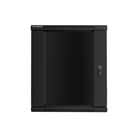 Комуникационен шкаф Lanberg rack cabinet 19” wall-mount 15U  - WF01-6615-10B