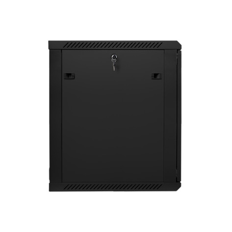 Комуникационен шкаф Lanberg rack cabinet 19” wall-mount 15U  - WF01-6615-10B