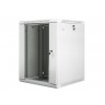 Комуникационен шкаф Lanberg rack cabinet 19” wall-mount 15U  - WF01-6615-10S