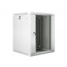Комуникационен шкаф Lanberg rack cabinet 19” wall-mount 15U  - WF01-6615-10S