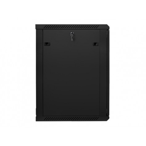 Комуникационен шкаф Lanberg rack cabinet 19” wall-mount 18U  - WF01-6618-10B