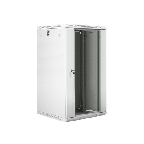 Комуникационен шкаф Lanberg rack cabinet 19” wall-mount 22U  - WF01-6622-10S