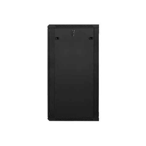 Комуникационен шкаф Lanberg rack cabinet 19” wall-mount 27U  - WF01-6627-10B
