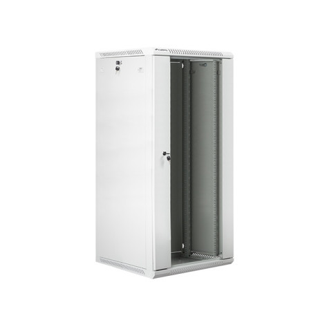 Комуникационен шкаф Lanberg rack cabinet 19" wall-mount 27U  - WF01-6627-10S