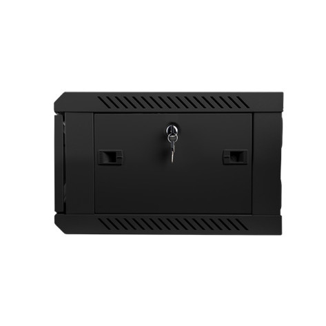 Комуникационен шкаф Lanberg rack cabinet 19” wall-mount 4U  - WF01-6404-10B