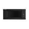 Комуникационен шкаф Lanberg rack cabinet 19” wall-mount 4U  - WF01-6404-10B