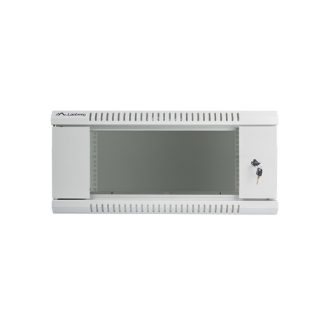 Комуникационен шкаф Lanberg rack cabinet 19” wall-mount 4U  - WF01-6404-10S