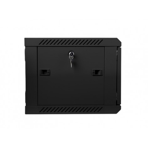 Комуникационен шкаф Lanberg rack cabinet 19” wall-mount 6U  - WF01-6406-10B