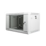 Комуникационен шкаф Lanberg rack cabinet 19” wall-mount 6U  - WF01-6406-10S