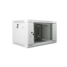 Комуникационен шкаф Lanberg rack cabinet 19” wall-mount 6U  - WF01-6406-10S