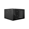 Комуникационен шкаф Lanberg rack cabinet 19” wall-mount 6U  - WF01-6606-10B