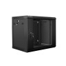 Комуникационен шкаф Lanberg rack cabinet 19” wall-mount 9U  - WF01-6409-10B