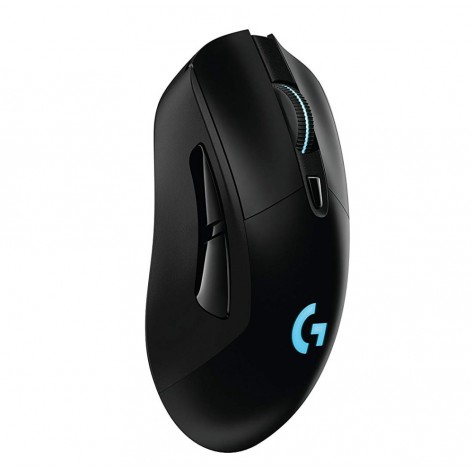 Мишка Logitech G703 Wireless Mouse, Lightsync RGB, Lightspeed Wireless, HERO 25K DPI Sensor, 400 IPS, 6 Programmable Buttons, 95g, Black - 910-005640
