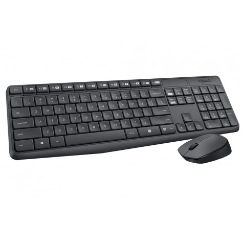 Комплект Logitech MK235 Wireless Keyboard and Mouse Combo - 920-008024