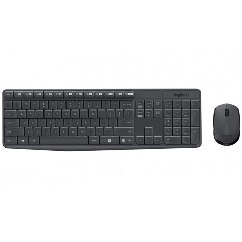 Комплект Logitech MK235 Wireless Keyboard and Mouse Combo - 920-008024