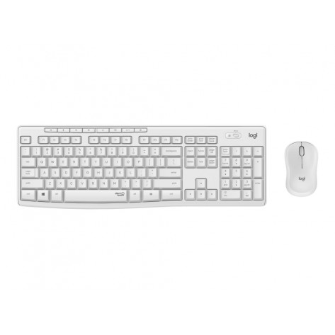 Комплект клавиатура и мишка Logitech MK295 Silent Wireless Combo - OFF WHITE - US INTL - 2.4GHZ - INTNL - 920-009824