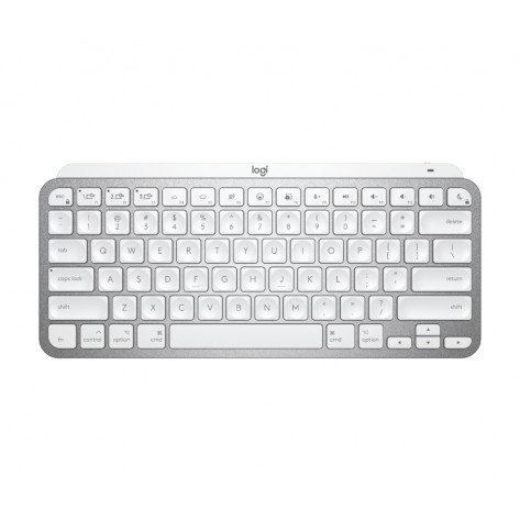 Клавиатура Logitech MX Keys Mini For Mac Minimalist Wireless Illuminated Keyboard - PALE GREY - US Intl - EMEA - 920-010526