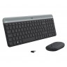 Комплект Logitech Slim Wireless Keyboard and Mouse Combo MK470 - GRAPHITE - 920-009204