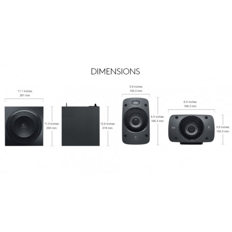 Аудио система Logitech Surround Sound Speakers Z906 - 980-000468