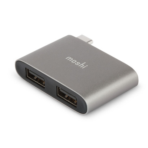 Адаптер Moshi USB-C to Dual USB-A Adapter - 99MO084214