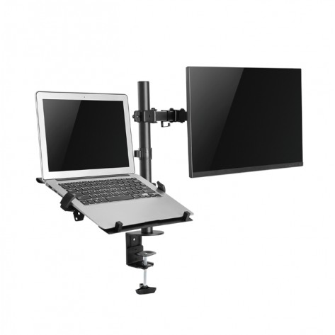 Стойка Neomounts by NewStar Flat Screen & Notebook Desk Mount (clamp/grommet) - FPMA-D550NOTEBOOK