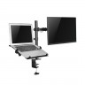 Стойка Neomounts by NewStar Flat Screen & Notebook Desk Mount (clamp/grommet) - FPMA-D550NOTEBOOK