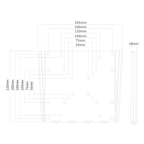Стойка Neomounts by NewStar Flat Screen Wall Mount  - FPMA-W110