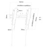 Стойка Neomounts by NewStar Flat Screen Wall Mount  - LED-W450BLACK