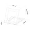 Стойка Neomounts by NewStar Notebook Desk Stand  - NSLS075BLACK