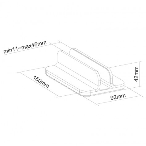 Стойка Neomounts by NewStar Notebook Desk Stand  - NSLS300