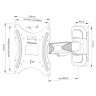 Стойка Neomounts by Newstar Screen Wall Mount  - WL40-540BL12