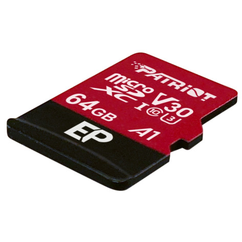 Памет Patriot EP Series 64GB Micro SDXC V30 - PEF64GEP31MCX