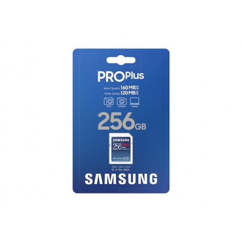 Памет Samsung 256GB SD PRO Plus + Reader - MB-SD256KB/WW