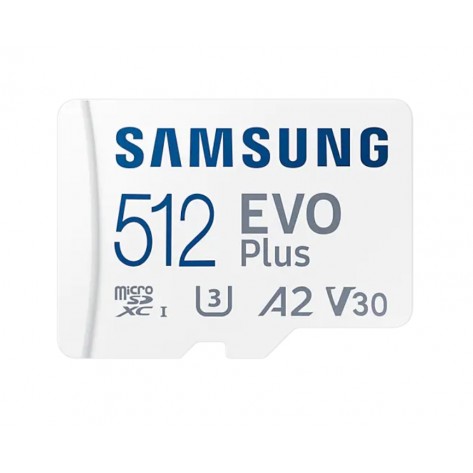 Памет Samsung 512GB micro SD Card EVO Plus with Adapter - MB-MC512KA/EU