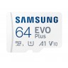 Памет Samsung 64GB micro SD Card EVO Plus with Adapter - MB-MC64KA/EU